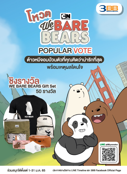 We Bare Bears Popular Vote