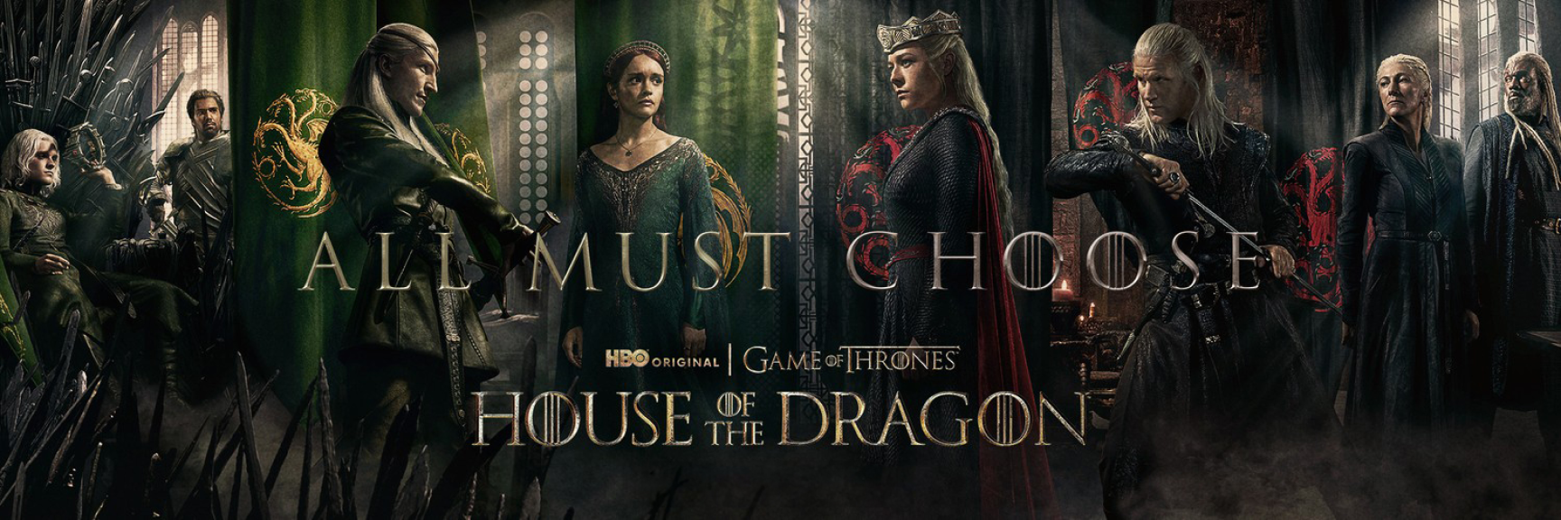 all must choose team (game of thrones green and black)